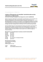 Geänderte Öffnungszeiten der Neustädter TouristInformation und des Lutherhauses am Wochenende - Gemeinsame Samstag-Öffnungstage mit dem BürgerService und der Stadtbibliothek Geänderte Öffnungszeiten der Neustädter TouristInformation und des Lutherhauses am Wochenende - Gemeinsame Samstag-Öffnungstage mit dem BürgerService und der Stadtbibliothek