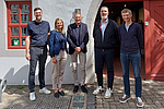 Pressefoto - Minister zu Besuch in Neustadt an der Orla. Steffen Schütz mit offenen Ohren für den ländlichen Raum und einem Versprechen Pressefoto - Minister zu Besuch in Neustadt an der Orla. Steffen Schütz mit offenen Ohren für den ländlichen Raum und einem Versprechen