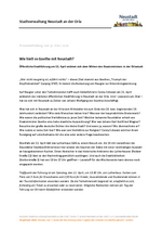 Wie hielt es Goethe mit Neustadt? - Öffentliche Stadtführung am 11. April widmet sich dem Wirken des Staatsministers in der Orlastadt Wie hielt es Goethe mit Neustadt? - Öffentliche Stadtführung am 11. April widmet sich dem Wirken des Staatsministers in der Orlastadt