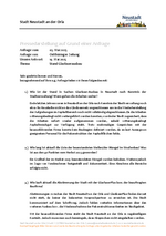 Sachstand Glasfaserausbau - Anfrage der Ostthüringer Zeitung